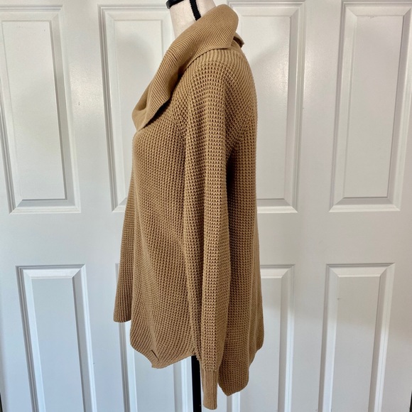 Michael Kors Thermal Cowl Neck Waffle Knit Sweater - Picture 7 of 12